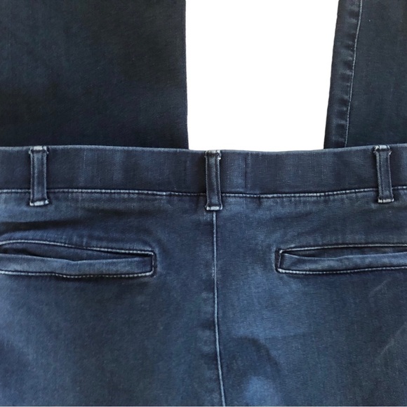 BetaBrand Mid Rise Denim Pull On Jean Sz XLT Tall Dark Wash Feel Like Yoga Pants - Picture 4 of 6